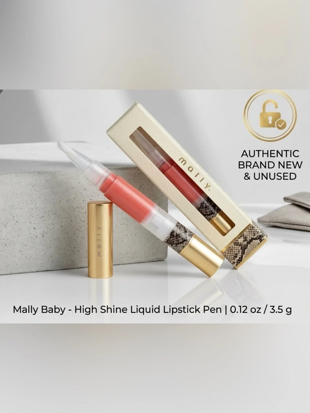 Mally High Shine Liquid Lipstick Pen - Color Mally Baby